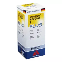 COMBISCREEN Bandelettes de test 3 Plus, 50 pc