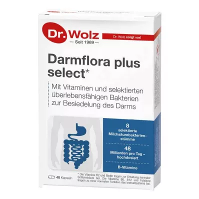 DARMFLORA plus certaines capsules, 40 pcs