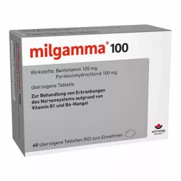 MILGAMMA Comprimés enrobés à 100 mg, 60 pièces