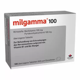 MILGAMMA Comprimés enrobés à 100 mg, 100 pièces