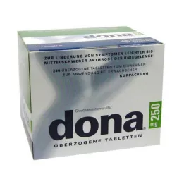 DONA Comprimés enrobés à 250 mg, 240 pcs