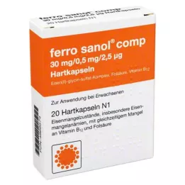 FERRO SANOL comp. Gélules dures avec granulés enrobés, 20 pièces