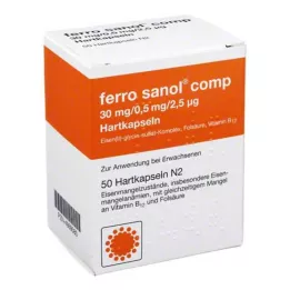 FERRO SANOL écouv. Gélules dures avec granulés enrobés, 50 pièces