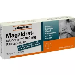 Magaldrat ratiopharm Comprimés 800 mg, 20 pc