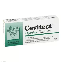 CEVITECT Pastilles au thym, 30 pcs