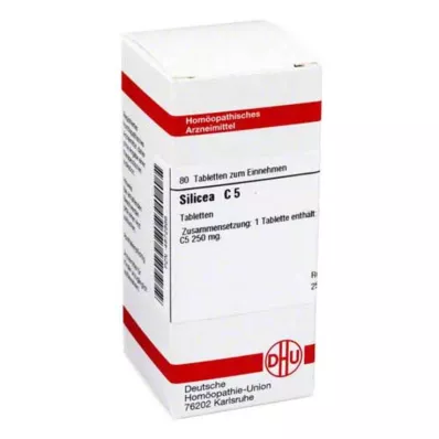 SILICEA C 5 comprimés, 80 pcs