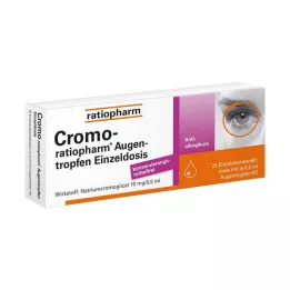CROMO-RATIOPHARM Collyre en dose unique, 20X0,5 ml