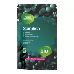 GSE Spiruline 500 mg Bio Naturland Comprimés, 2000 pcs