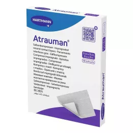 ATRAUMAN Compresses stériles 5x5 cm, 10 pièces