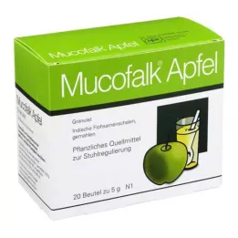 MUCOFALK Granulés de pomme pour la préparation dune suspension à usage oral, 20 pcs