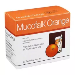 MUCOFALK Granulés dorange pour la préparation dune suspension à usage oral, 20 pcs