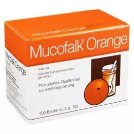 MUCOFALK Granulés dorange pour la fabrication dune suspension à usage oral, 100 pcs
