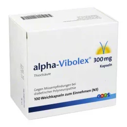ALPHA VIBOLEX Capsules molles de 300 mg, 100 pièces
