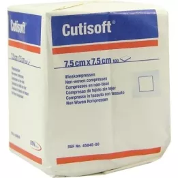 CUTISOFT Vlies Compresse 7,5x7,5 cm Untel, 100 pc
