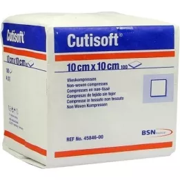 CUTISOFT Vlies comprime 10x10 cm Untel, 100 pc