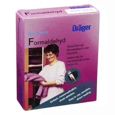 BIO CHECK Test de formaldéhyde, 1 pièce