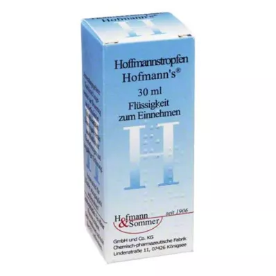 Gouttes deau HOFFMAN, 30 ml