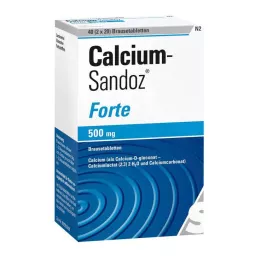 CALCIUM SANDOZ forte comprimés effervescents, 2X20 pcs