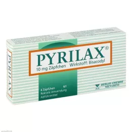 PYRILAX Suppositoires à 10 mg, 6 pièces