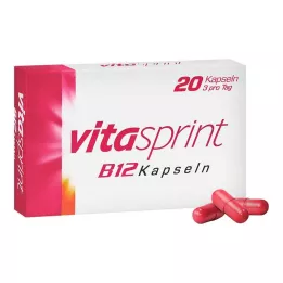 VITASPRINT Gélules de vitamine B12, 20 unités