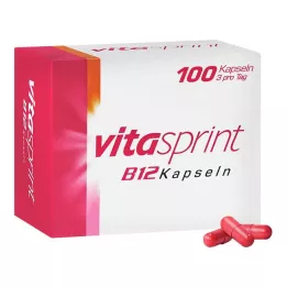 VITASPRINT Gélules de vitamine B12, 100 unités