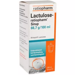 Lactulose ratiopharm Sirop, 200 ml