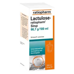 LACTULOSE-sirop ratiopharm, 1000 ml