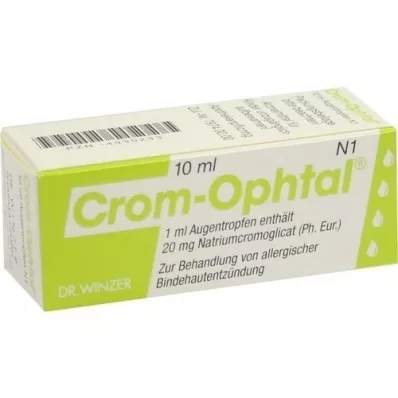 CROM-OPHTAL gouttes pour les yeux, 10 ml