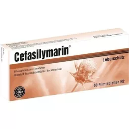 Comprimés revêtus de film de céfasilymarin, 60 pc