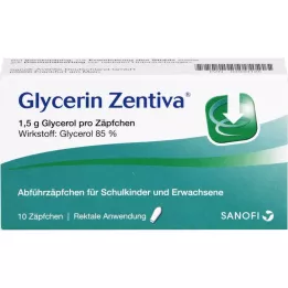 Glycérin Zentiva suppositoires, 10 pc