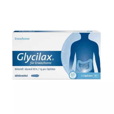 GLYCILAX Suppositoires pour adultes, 6 pièces GLYCILAX Suppositoires pour adultes, 6 pièces
