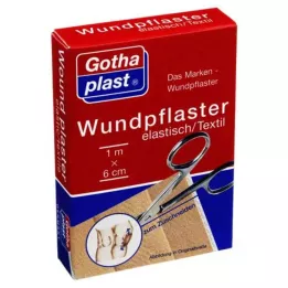GOTHAPLAST Élastique pour pansement 6 cm x 1 m coupé, 1 pièce