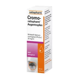 CROMO-RATIOPHARM Collyre, 10 ml