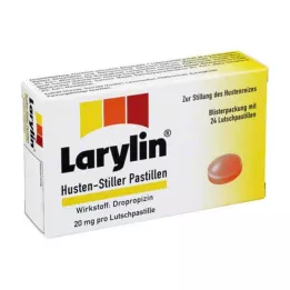 LARYLIN Pastilles antitussives, 24 pcs