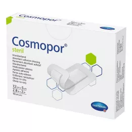 COSMOPOR Pansement stérile 5x7,2 cm, 10 pièces