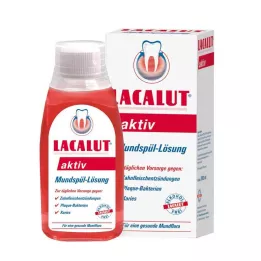 Lacalut Solution de bain de bouche active, 300 ml