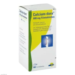 CALCIUM DURA Comprimés pelliculés, 100 pcs