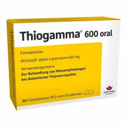 THIOGAMMA 600 comprimés pelliculés oraux, 30 pcs