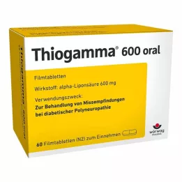 THIOGAMMA 600 comprimés pelliculés oraux, 60 pcs