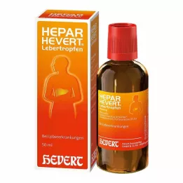 HEPAR HEVERT Gouttes pour le foie, 50 ml