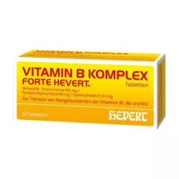 VITAMIN B KOMPLEX Forte Hevert Tablettes, 50 pc