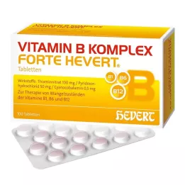 VITAMIN B KOMPLEX forte Hevert comprimés, 100 pcs