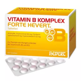 VITAMIN B KOMPLEX forte Hevert comprimés, 200 pcs