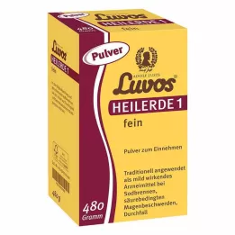 LUVOS Argile cicatrisante 1 fine, 480 g