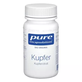 PURE ENCAPSULATIONS Capsules de citrate de cuivre, 60 pièces