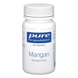 PURE ENCAPSULATIONS Capsules de citrate de manganèse au manganèse, 60 unités