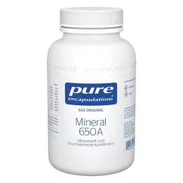 PURE ENCAPSULATIONS Capsules de Minéral 650A, 180 pcs