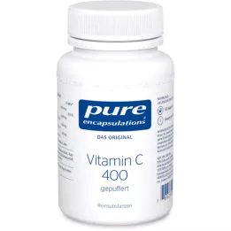 PURE ENCAPSULATIONS Kaps de tampon de vitamine C 400, 90 pc