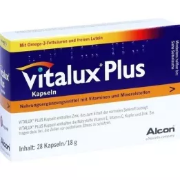 VITALUX Plus de capsules de lutéine U.OMEGA-3, 28 pc
