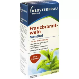 Klosterfrau Bouteille de dosage Menthol Franzbranntwein, 200 ml